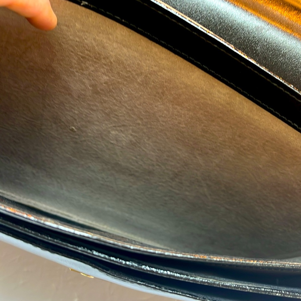 Heritage Black Leather Briefcase - Picture 13 of 13